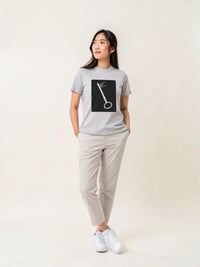 Load image into Gallery viewer, Ruth Bader Ginsburg Quote T-Shirt - Powerful Retro Key Design - Literary Gift for Book Lovers
