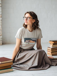 Load image into Gallery viewer, Busy Solitude T-Shirt | Winslow Homer Inspired Quote Tee | Modern Art Apparel
