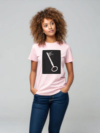 Load image into Gallery viewer, Ruth Bader Ginsburg Quote T-Shirt - Powerful Retro Key Design - Literary Gift for Book Lovers
