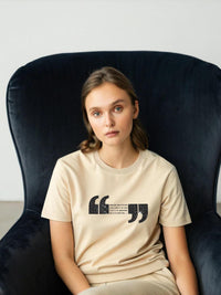 Load image into Gallery viewer, Plato Quote T-Shirt | Cosmic Books Design | Handmade Cotton Tee
