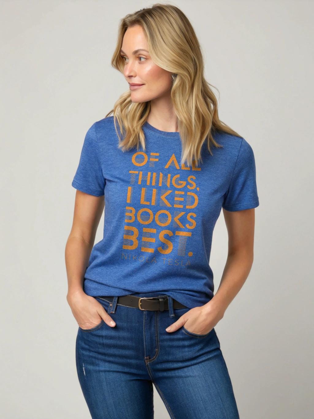 Retro Nikola Tesla Quote T-Shirt - Eco-Friendly Cotton - Unique Engineer Gift
