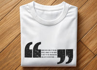 Load image into Gallery viewer, Plato Quote T-Shirt | Cosmic Books Design | Handmade Cotton Tee

