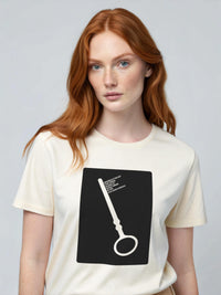 Load image into Gallery viewer, Ruth Bader Ginsburg Quote T-Shirt - Powerful Retro Key Design - Literary Gift for Book Lovers
